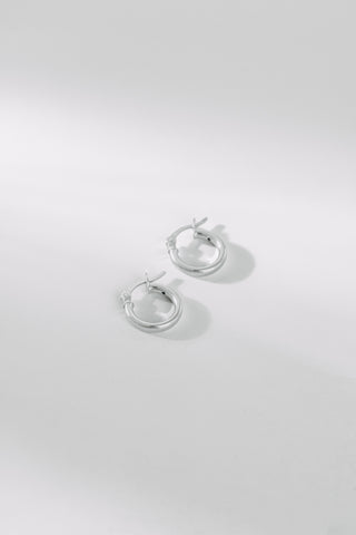 ESTELLE | HOOPS SILVER