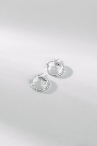 ESTELLE | HOOPS SILVER