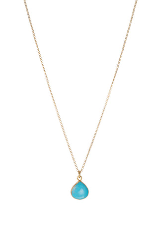 TURQUOISE HOWLITE | NECKLACE