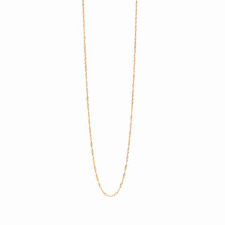 18k Gold Fill Rope Chain Personalised Necklace